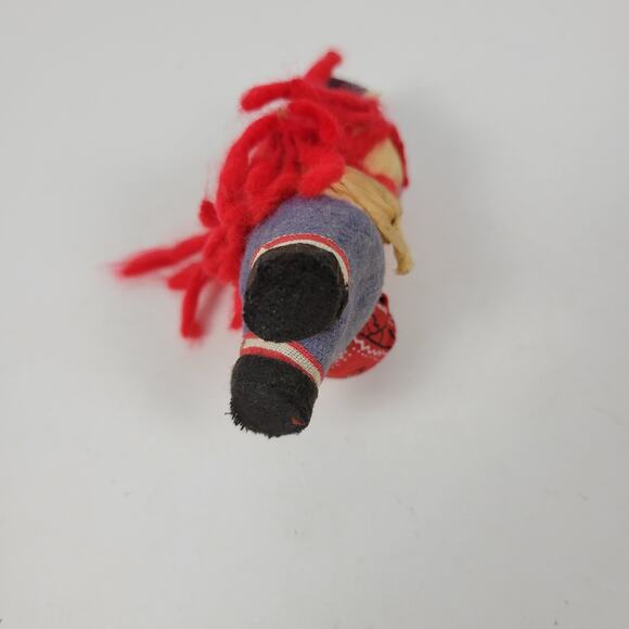 Vintage Raggedy Ann Andy Small Fabric Dolls 4" Christmas Ornaments - Picture 10 of 15